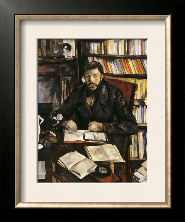 Gustave Geffroy, c.1895 - Paul Cezanne Painting